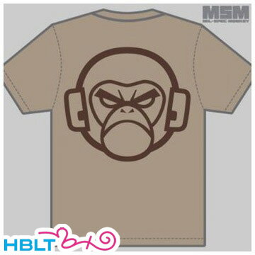 ミリタリー Tシャツ MSM ミルスペックモンキー MSM Logo /MIL-SPEC MONKEY サバゲー