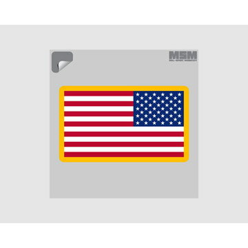 HBLTのミルスペックモンキー US FLAG REV DECAL｜アングル2