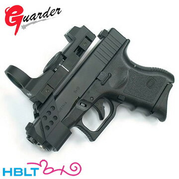 ガーダー マウントベース B-Type グロック26 グロック27 用 (Black) /Guarder カスタムパーツ Glock26 G26 Glock27 G27 サバゲー