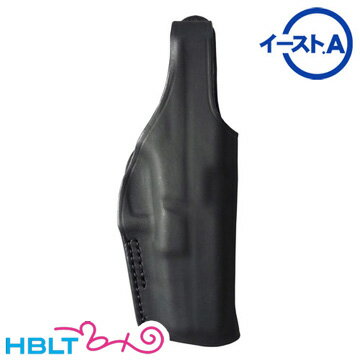 イーストA 革 シルエット ヒップ ホルスター グロック サムブレイク クロス Black 228 BK /イースト.A イーストエー East.A Glock 装備 サバゲー/ハロウィン コスプレ 仮装 衣装