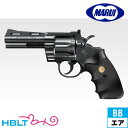 東京マルイ コルトパイソン 4インチ HOP Black 10歳以上 エアーリボルバー /357マグナム サバゲー おもちゃ 銃