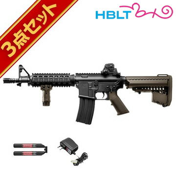 フルセット 東京マルイ M4 CQB-R フラットダークアース 次世代電動ガン バッテリー 充電器セット /電動 エアガン サバゲー 銃