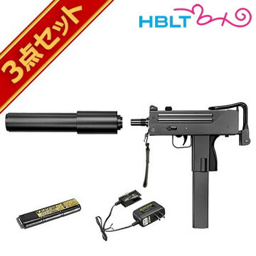 フルセット 東京マルイ マック10 電動コンパクトマシンガン バッテリー 充電器セット /電動 エアガン MAC10 サバゲー 銃