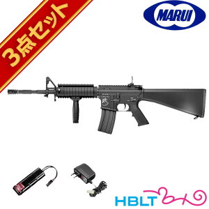 フルセット 東京マルイ ナイツ SR-16 M4カービン 電動ガン バッテリー 充電器セット /電動 エアガン KNIGHTS KAC 初心者 スターター サバゲー 銃