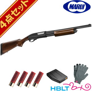 東京マルイ M870 ウッドストックタイプ ガスショットガン フルセット /ガス エアガン レミントン 散弾銃 wood stock スターター サバゲー 銃