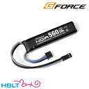 G-FORCE リポバッテリー Noir 7.4V 560mAh ハンドガン 用 20C /ジーフォース BEC(JST) コネクタ GFG901 ノワール LiPo Li-Po 充電式 電池 サバゲー 電動ガン