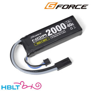 G-FORCE ݥХåƥ꡼ Noir SUPPRESSION 7.4V 2000mAh 40C ߥS 40C /ե ߥ˥ͥ GFG934 Υ ץå LiPo Li-Po ż  Х ư