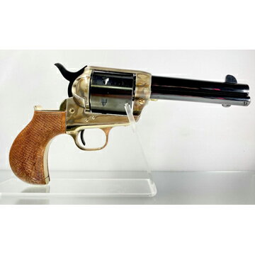 タナカワークス Colt SAA 2nd バードヘッドグリップ ノンフルートシリンダーDetachable スチールフィニッシュDXケースハードン 4_3/4インチ(ガスガン リボルバー 本体) /タナカ tanaka ピースメーカー S.A.A Birds Head Peace Maker シングル アクション アーミー