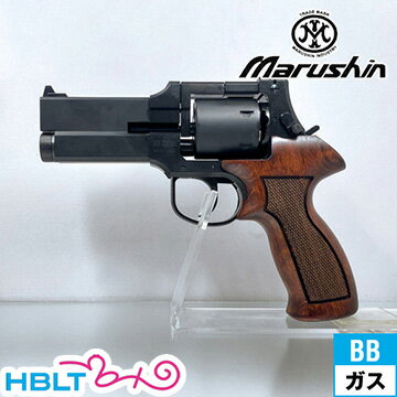 マルシン マテバ Xカート 木製グリップ ABS ブラック 4インチ（ガスガン リボルバー 本体 6mm） /2023年Ver MATEBA トグサ