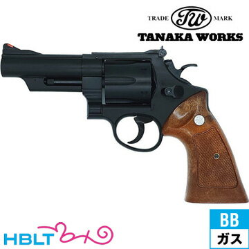 タナカワークス S W M29 カウンターボアード Ver.3 HW ブラック 4 インチ（ガスガン リボルバー 本体） /タナカ tanaka SW Nフレーム スクエアバット Counterbored 44マグナム 44Magnum