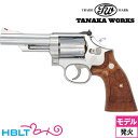 楽天HBLTタナカワークス S&W M66 コンバット マグナム Ver.3 ステンレスフィニッシュ 4 インチ（発火式 モデルガン 完成 リボルバー） /タナカ tanaka SW Kフレーム Combat Magnum