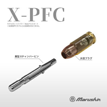 マルシン ブローニング HP ミリタリー X－PFC 樹脂グリップ ABS Wディープブラック（発火式 モデルガン 完成 本体） /ハイパワー FN Browning High Power 2