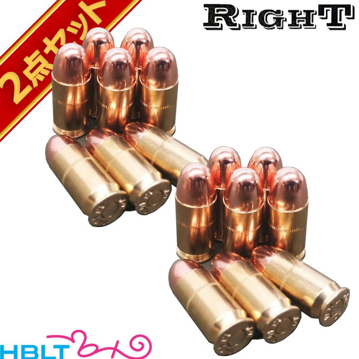 Right リアルダミーカート 9mm 8発 2セット /9mmルガー LUGER ルガー