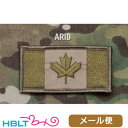 パッチ MSM ミルスペックモンキー Canadian Flag(刺繍) メール便 対応商品/ベルクロ パッチ ワッペン ミリタリー カナダ 国旗 サバゲ 装備 MIL-SPEC MONKEY サバゲー