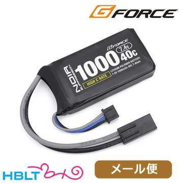 G-FORCE リポバッテリー Noir SUPPRESSION 7.4V 1000mAh 40C PEQイン 40C /ジーフォース ミニコネクタ GFG935 ノワール サプレッション..