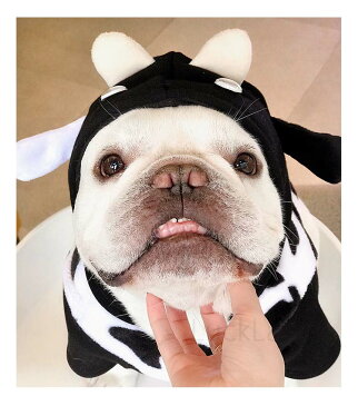 ペット服 犬の服 ドッグウェア 乳牛ドレスアップ 可愛い コスプレ衣装 ペット パーカー 小型犬 中型犬 衣装 変身 トレーナー 犬 服 コスチューム 仮装 帽子付き 秋服 冬服 防寒 洋服 可愛い 犬用品 ドッグパーカー プレゼント