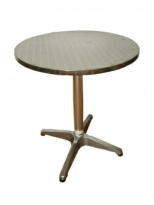 P654 ステンレステーブル Φ60×H70cm