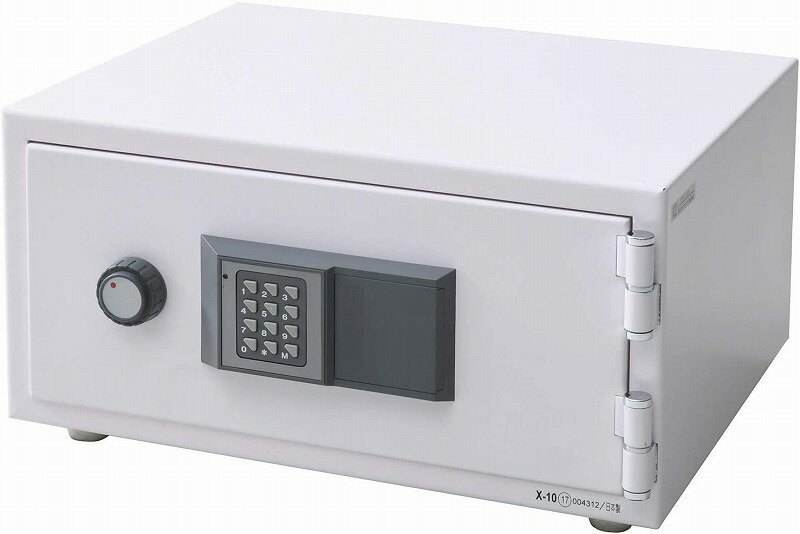 【送料設置費込】日本アイエスケイ テンキー式耐火金庫 ペールピンク CPS-30T