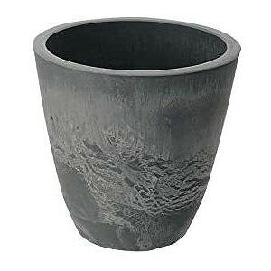 リッチェル　ボタニープレーンポット15型　ダークグレー