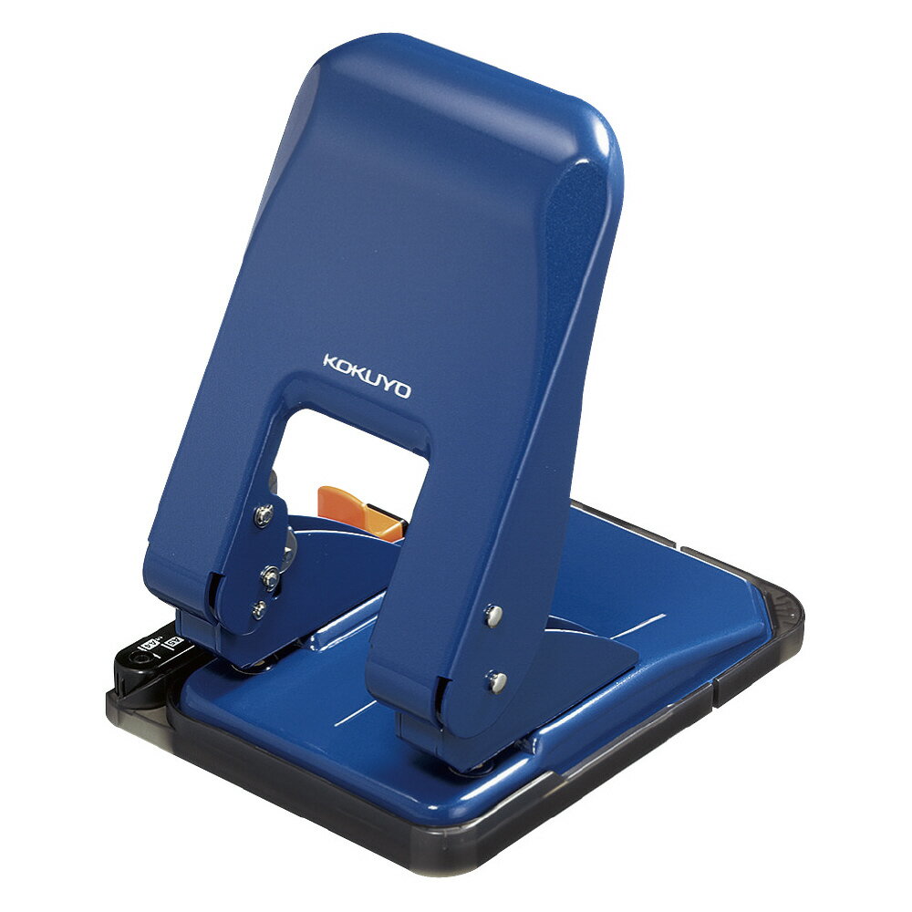 【まとめ買い3個セット】コクヨ 2穴パンチ ラクアケ 52枚穿孔 PN-G52B