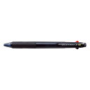 【メール便対応5本セット】三菱鉛筆 ジェットストリーム 3色ボールペン 0.38mm 透明ブラック SXE340038T.24