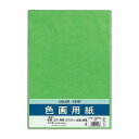 【まとめ買い10袋セット】マルアイ 色画用紙 N833 きみどり 色画用紙8ツ切 Pエ-N83YG