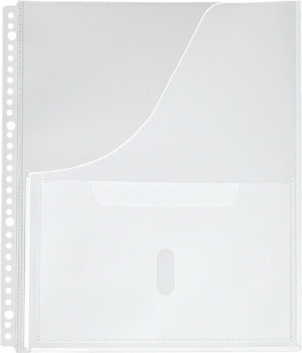 【まとめ買い10セット】キングジム 取り扱い説明書ファイル用ポケット A4S 30穴 4枚入 263