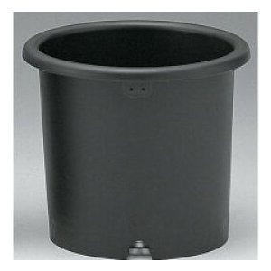 リッチェル 菊鉢8号 φ27.1×22.3cm ブラック