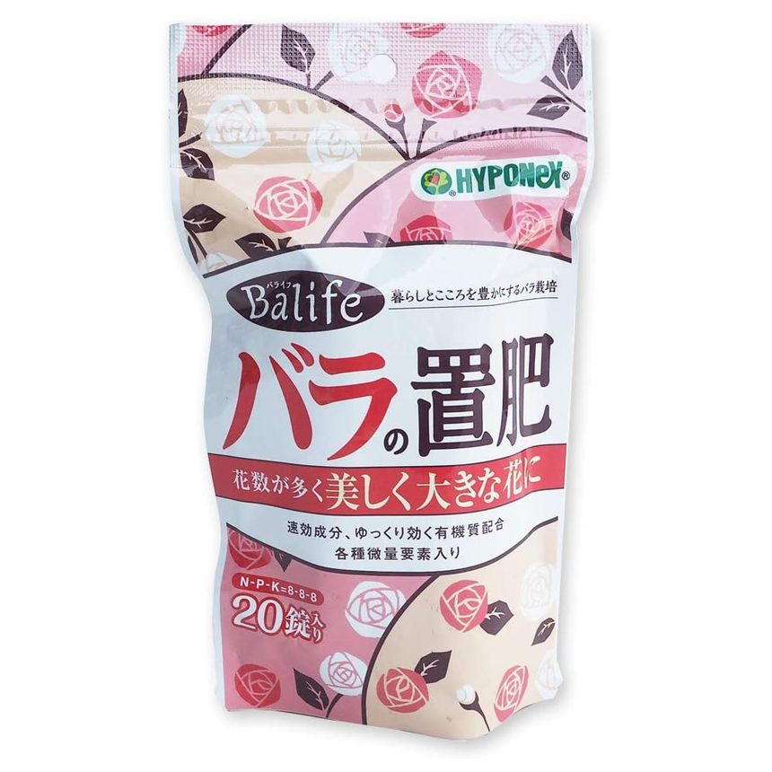 ハイポネックス　Balife　バラの置肥　20錠