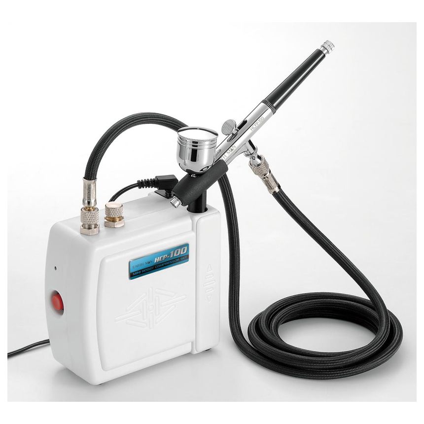 EARTH MAN ミニホビーコンプレッサーセット HCP-100