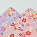 いろは日和 桜柄 ツムギ生地 約110cm幅×10cm単位計り売り|布 ツムギクロス コットン 綿100% プリント 子ども 甚平 浴衣 和柄 和風 花柄 生地 夏 お祭り【数量5個から承ります】【メール便2mまで】