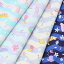【数量5個から承ります】【メール便3mまで】廃番 特価 Sea Breeze ウツボ&タコ柄 エバークール加工 シーチング生地 約110cm幅×10cm単位計り売り | 布 コットン プリント 涼感 冷感 ひんやり 海 貝 マリン 88円