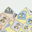 ミニオンズ(minions) レトロ柄 オックス生地 約110cm幅×10cm単位計り売り | 布 コットン100% プリント ミニオン 怪盗グルー ユニバーサル USJ ILLUMINATION キャラクター 子供 手芸 手作り ハンドメイド【数量5個から承ります】【メール便2mまで】