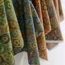 【在庫限り SALE】 Flownny SARASA 更紗模様 ローン生地 約110cm幅×10cm単位計り売り|布 コットン プリント ナチュラル 服地 フラ...