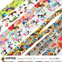 DIPPER ディズニーデジタルプリントジッパー 30cm 片開きファスナー 全7柄 Disney プリンセス ミッキー ミニー トイストーリー モンスターズインク PIXAR ピクサー エコバッグ ポーチ 手芸 手作り ハンドメイド