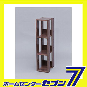 【送料無料】 オープンウッドラック ブラウン OWR-200 アイリスオーヤマ [収納 キッチン リビング 収納棚] [2]