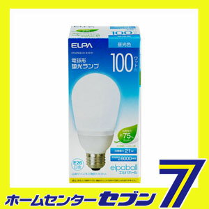 電球型蛍光灯A100W EFA25ED/21-A101H ELPA [電球　電球型蛍光灯] 2