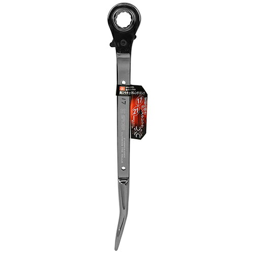 両口ラチェットレンチ SPD-R1721L 藤原産業 [作業工具 建設工具 シノ付ラチェット]