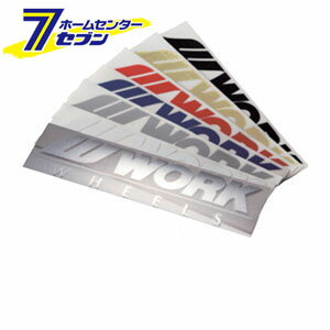 樂天商城 - WORK ワーク ステッカー 410mm ブラック WORK [シール デコレーション]