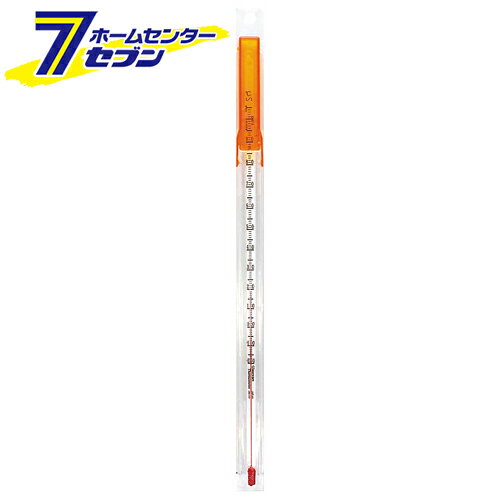 ガラス棒温度計-20~105 AL-315R クレセル [大工道具 測定具 クレセル 温度計]