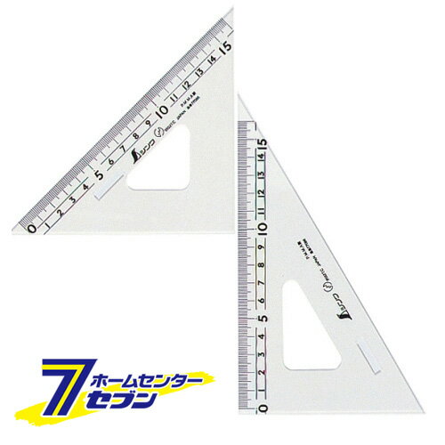 「シンワ測定　 三角定規 アクリル 24CM 75256 」は株式会社ホームセンターセブンが販売しております。メーカーシンワ測定　品名三角定規 アクリル 24CM 75256 品番又はJANコードJAN:4960910752566サイズ重量85商品説明●見やすい大きな目盛り数字になっています。【用途】●レイアウト作業、線引き作業用スケール。【機能】●目盛24cmの三角定規です。【仕様】■厚さ：2mm。■重量：(直角二等辺三角形)31g・(直角三角形)33g。■1度の変化で1mmに対して7〜8×10mmの5乗伸縮。■2枚組。【材質】■アクリル樹脂。【注意事項・その他】■汚れた場合シンナー・アルコール等は使用しないで下さい。 ＜メール便発送＞代金引換NG/着日指定NG　 ※こちらの商品はメール便の発送となります。 ※メール便対象商品以外の商品との同梱はできません。 ※メール便はポストに直接投函する配達方法です。 ※メール便での配達日時のご指定いただけません。 ※お支払方法はクレジット決済およびお振込みのみとなります 　（代金引換はご利用いただけません。） ※万一、紛失や盗難または破損した場合、当店からの補償は一切ございませんのでご了承の上、ご利用ください。 ※パッケージ、デザイン等は予告なく変更される場合があります。※画像はイメージです。商品タイトルと一致しない場合があります。《大工道具 測定具》商品区分：原産国：広告文責：株式会社ホームセンターセブンTEL：0978-33-2811