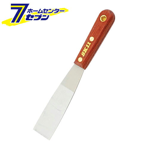 「藤原産業 ステンスクレーパー薄刃 38 SWS-1 」は株式会社ホームセンターセブンが販売しております。メーカー藤原産業品名ステンスクレーパー薄刃 38 SWS-1 品番又はJANコードJAN:4977292167925サイズ重量100商品説明●お手入れ簡単、サビに強いステンレス刃です。【用途】●ペンキはがし、塗料、接着剤などの撹拌。【機能】●手になじむ木製ハンドルです。【仕様】■刃幅：38mm。■タイプ：薄刃。【材質】■刃部：ステンレス(SUS420JII)。■柄：木(ローズウッド)。【注意事項・その他】■刃先は鋭利で危険ですので、取扱いには充分注意してください。■作業中は、安全メガネや手袋を着用してください。■コテ等に使用しないでください。 ＜メール便発送＞代金引換NG/着日指定NG　 ※こちらの商品はメール便の発送となります。 ※メール便対象商品以外の商品との同梱はできません。 ※メール便はポストに直接投函する配達方法です。 ※メール便での配達日時のご指定いただけません。 ※お支払方法はクレジット決済およびお振込みのみとなります 　（代金引換はご利用いただけません。） ※万一、紛失や盗難または破損した場合、当店からの補償は一切ございませんのでご了承の上、ご利用ください。 ※パッケージ、デザイン等は予告なく変更される場合があります。※画像はイメージです。商品タイトルと一致しない場合があります。《大工道具 左官鏝 スクレーパー》商品区分：原産国：広告文責：株式会社ホームセンターセブンTEL：0978-33-2811