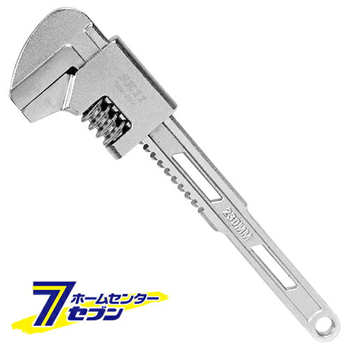 「藤原産業 モーターレンチ SMW-230F 」は株式会社ホームセンターセブンが販売しております。メーカー藤原産業品名モーターレンチ SMW-230F 品番又はJANコードJAN:4977292216203サイズ63×235×16mm重量443商品説明●口開きが大きく大径ナットや継手を回せます。【用途】●衛生配管のナットや、化粧ナット、継手などの締付け。【機能】●水栓・トラップ管などの化粧ナット類、混合栓の作業に最適です。【仕様】■最大口開き：60mm。 ＜メール便発送＞代金引換NG/着日指定NG　 ※こちらの商品はメール便の発送となります。 ※メール便対象商品以外の商品との同梱はできません。 ※メール便はポストに直接投函する配達方法です。 ※メール便での配達日時のご指定いただけません。 ※お支払方法はクレジット決済およびお振込みのみとなります 　（代金引換はご利用いただけません。） ※万一、紛失や盗難または破損した場合、当店からの補償は一切ございませんのでご了承の上、ご利用ください。 ※パッケージ、デザイン等は予告なく変更される場合があります。※画像はイメージです。商品タイトルと一致しない場合があります。《作業工具 配管工具 特殊工具》商品区分：原産国：広告文責：株式会社ホームセンターセブンTEL：0978-33-2811