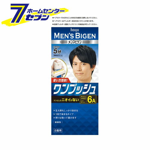 メンズビゲン ワンプッシュ 6A アッシュブラウン 40g 40g 医薬部外品 ホーユー ヘアカラー 白髪染め