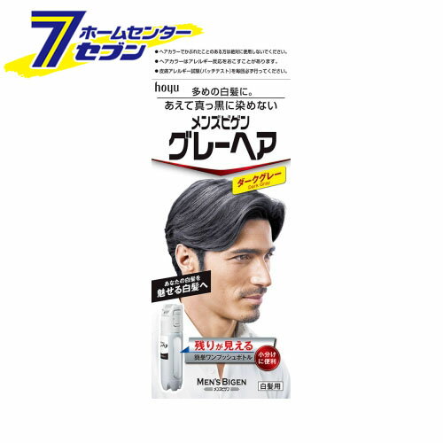 ホーユー メンズビゲン グレーヘア (ダークグレー) 40g+40g ホーユー [ヘアカラー 白髪染め 男性用]