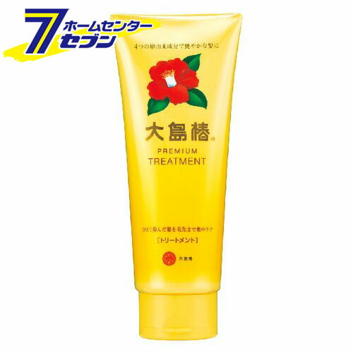 プレミアム トリートメント 180g 大島椿 [ヘアケア トリートメント ヘアトリートメント ノンシリコン ダメージケア 補修 保湿 保護 頭皮 本体 ボトル 大島椿本舗]