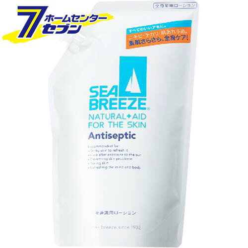 全身薬用ローション つめかえ用 (700mL) シーブリーズ SEA BREEZE [天然成分で、素肌を守る、サラサラケア。 詰替 爽快・クールケア エ..