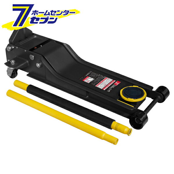 10倍 2トン油圧超低床ガレージジャッキエクストラハイリフトMP-20T大自工業 ツインピストンラバー付 UP:2021年5