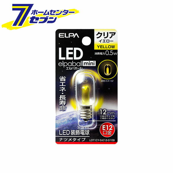 LEDd ic E12 LDT1CY-G-E12-G109 ELPA [ȃGl]