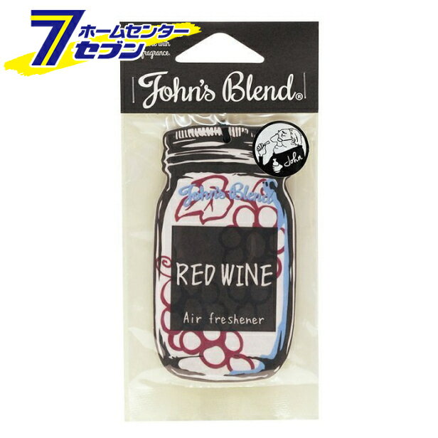 ジョンズブレンド エアーフレッシュナー レッドワイン OAJON0105 ノルコーポレーション 芳香剤 フレグランス 吊下げ インテリア John’sBlend RED WINE
